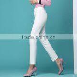 Casual Business Suit Pants Nine Pants Dress Show Small Occupation All-match Smoke Tube Small Straight Legged Trousers Custom thumbnail-2