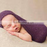 2016 New Style China Wholesale Cute Boutique New Born Wrap 35*150cm for Photo as Gift thumbnail-1