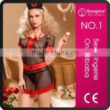 2015 Sunspice Hot Sale Newest Design Sexy Girls With Nurse Costume thumbnail-1
