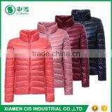 Hot Sale Polo Collar Winter Ultra Light Down Jacket for Women thumbnail-1