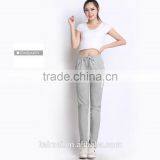 2017 Wholesale Oversize Life Gym Good Quality Comfortable Tracking Pants Woman CVC(60/40) thumbnail-3