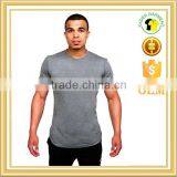 Mens Blank Fitness t Shirt Dri Fit Tri Blend Sport t Shirt thumbnail-1