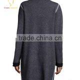 Woven Latest Ladies Cashmere Coat Designs for Women thumbnail-2