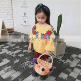 1-7 Years Wholesale 2017 New Fashion Winter Girls Woolen Knitted Embroidery Sweater Girls Cute Sweater thumbnail-2