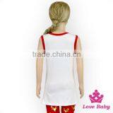 Fashion Design Baby Clothes Kids Cotton Tank Tops Baby Girls Summer Clothes Wholesale Plain Girls Tops thumbnail-6