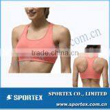 Gym top bra, fashionable ladies gym sports bra top