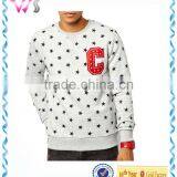 Custom Fleece Embroidery Mens Heavy Cotton Sweatshirts Clothing thumbnail-1