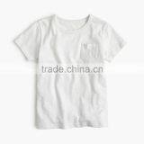 Wholesale Comfortable Custom Design Baby Clothes 2017 Boys' Slub Pocket T-shirt New Style Plain Children Clothing thumbnail-6