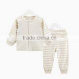 Spring Autumn 2pcs Organic Baby Clothing Sets thumbnail-2