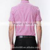 2017 New Fashion Short Sleeve Gingham/ Check Men's Fancy Casual Shirt thumbnail-2