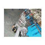 Aluminum Sheet Portable Downspout Roll Forming Machine With Fly Saw Cutting