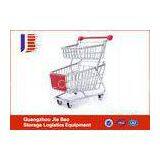 Sturdy And Durable Supermarker Shopping Carts For Hand-Baskets Two Layer thumbnail-1