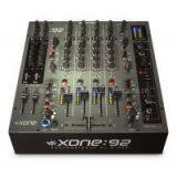 92 Fader Professional 6 Channel Club/DJ Mixer With Faders