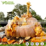 Amusement Park Silicone Rubber Pumpkin Sculpture