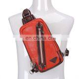 Practical Trendy Fishing Mens Leather Sling Bag thumbnail-1