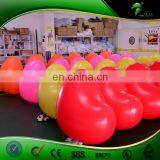 Customized PVC Led Lighting Heart Replica Balloon Party Wedding Decor Promotion Inflatable Heart Shape Balls