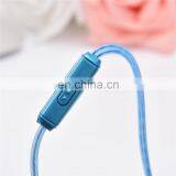 New 3.5mm Perfume Earphones Headset Hands-free Microphone for Cell Phone Accessories thumbnail-2