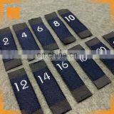 Good Quality Eegant Soft TPU Silicone Print Care Label Size Label for Swimwear