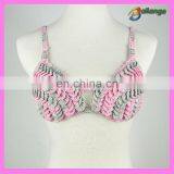 Bailange 2016 Newest Lady Unique Crochet Bra Swimming Cloth Sexy Lady Bra thumbnail-1