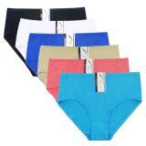 Yun Meng Ni Sexy Underwear High Waist Big Size Fat Women Panties Cotton Briefs thumbnail-1