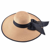 2019 New Style Spring Summer Beach Floppy Straw Hat For Lady Women thumbnail-2