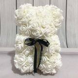 Factory Wholesale Valentine′s Day Gift PE Foam Rose Flower Teddy Bear thumbnail-3