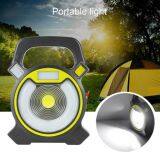 LED Work Light 15W COB Portable Outdoor Camping Light With USB Port Rechargeable Floodlight IPX5 Waterproof thumbnail-4