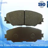 D1210 Toyota brake pad,semi metallic material,good wear-resisting