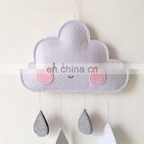 Colorful Felt Cloud Shape Felt Baby Mobile thumbnail-3