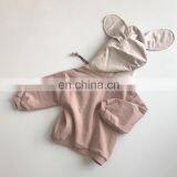 Kids Hoodie Boys Sweatshirt Girls Fleece Children Toddlers Hooded Warm Pullover Pocket Youth Clothes Spring Fall Autumn thumbnail-2