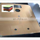 Glass Factory Sales Promotions Red Black White Blue Green Grey Yellow Colored Toughened Painted Glass for Kitchen thumbnail-2