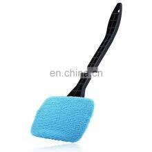 2017 1Pc Microfiber Auto Window Cleaner Long Handle Car Wash Brush Washable Car Cleaning Brush Windshield Wiper Cloth Clean thumbnail-2