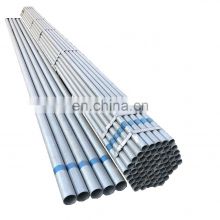 100mm diameter galvanized carbon steel pipe Chinese supplier standard size BS 1387 galvanized iron steel gi pipe price for sale
