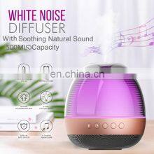 2021 Sleep Gadgets White Noise Sound 500ml Ultrasonic Air Aromatherapy Essential Oil diffuser for Large Room