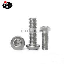 Stainless Steel 304 Hexagon Socket Round Button Pan Head Screws Support Customization thumbnail-4