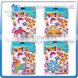 Mini Qute 4 Styles DIY Ironing Hama Puppy Perler Beans 3D Jigsaw Petal Pattern Model Building Block Educational Toy (Accept OEM)