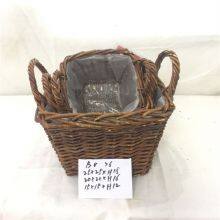 Wicker Basket Popular Hand-made Empty Wicker Fruit Basket thumbnail-2