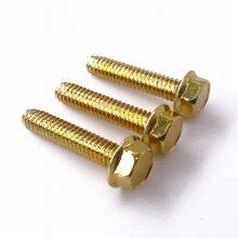 Brass Hex Flange Head Screw Machine Bolt thumbnail-3