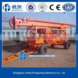 highly powerful !!! borehole drilling machine HF-6A for piling foundation,percussion drilling rig