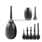 Rectal Syringe Silicone Attachment 5 Pcs Set Shower Enema Set Sex Toys Men Anal Douche Kits thumbnail-2