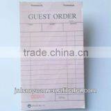 Guest Check; Guest Order;Restaurant Docket Book;waiter Docket Book High Quality
