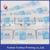 Irregular Shape Sanitary Napkins Sealing Sticker Custom Waterproof Die Cut Label thumbnail-1