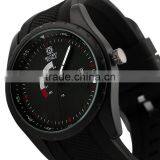 Military Royale Men's Black Rubber Strap Best Fashion Plastic Watch MR077 thumbnail-1
