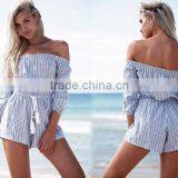 Womens Designer One Piece Party Dress Women Apparel Summer Dress Clothing Sexy off Shoulder Dress thumbnail-1