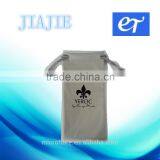 9*18 cm Microfiber Drawstring Sunglasses Pouch thumbnail-1