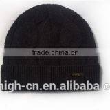 Fashion Winter Mens Wool Knitted Hat thumbnail-2