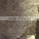 Velvet Beaded Handmade Tablecloth 16pcs Set