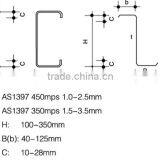 Standard Galvanized Steel c Purlin thumbnail-1
