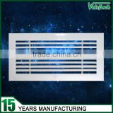 high quality air conditioning 0 15 30 degree aluminum linear bar exhaust air outlet grille