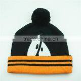 dongguan winter dobby acrylic knit beanie